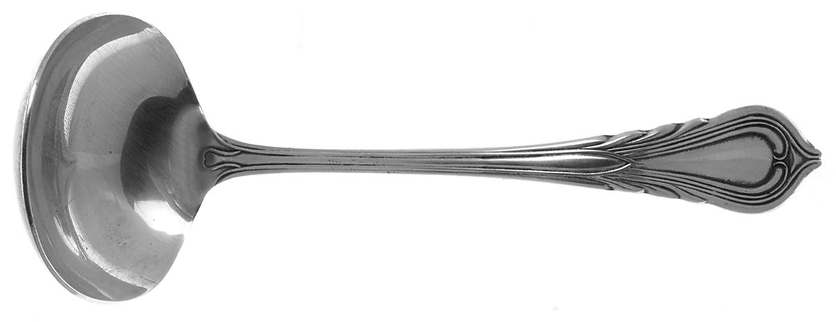 SSD9 (Silverplate) Solid Gravy Ladle by Sheffield Silver Co (England)-1