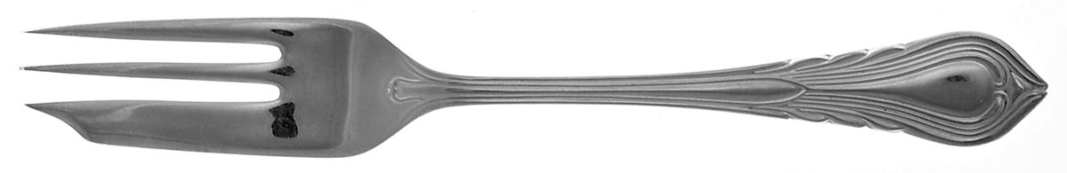 SSD9 (Silverplate) Pastry Fork by Sheffield Silver Co (England)-1