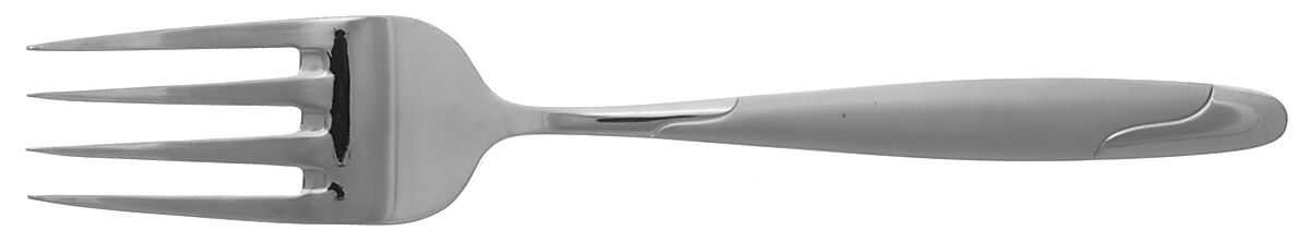 SYZ1 (Stainless) Medium Solid Cold Meat Serving Fork by Samaria Cutlery-1
