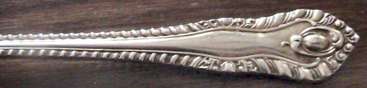 SSD11(Silverplate) (2 Pc) Solid Salad Set by Sheffield Silver Co (England)-1
