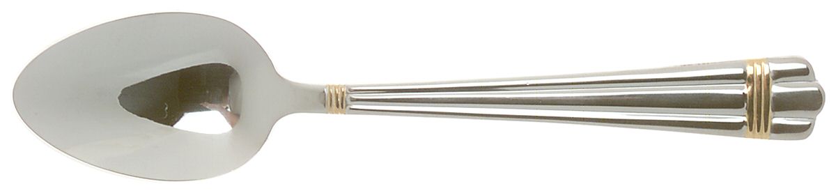 SPL25 (Stainless, Gold Accents) Teaspoon by Splendide-1