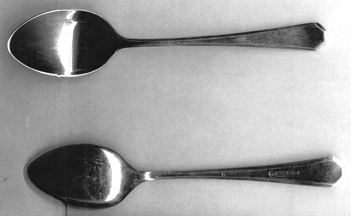 SHD13 (Gold Electroplate) Teaspoon by Sheffield-1