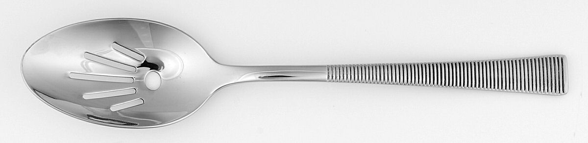 Diane (Stainless) Pierced Tablespoon (Serving Spoon) by Skandia-1