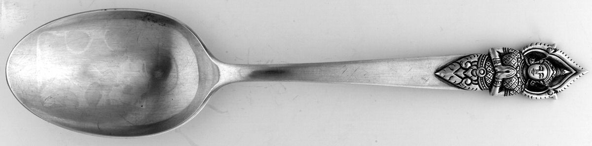 SSU1 (Sterling) Tablespoon (Serving Spoon) by M. Sena-1