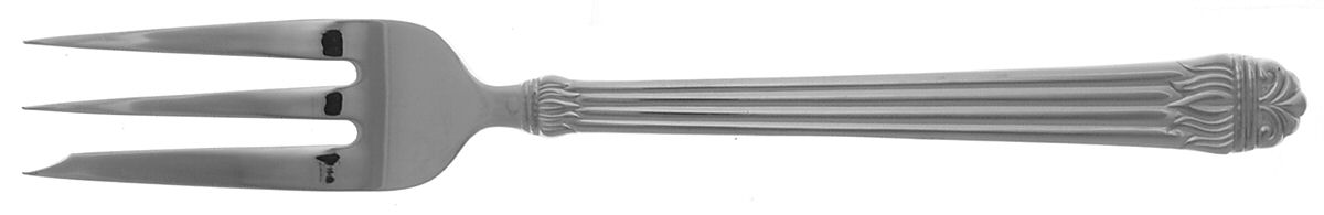 SBI5 (Stainless) Large Solid Cold Meat Serving Fork by Sabatier-1