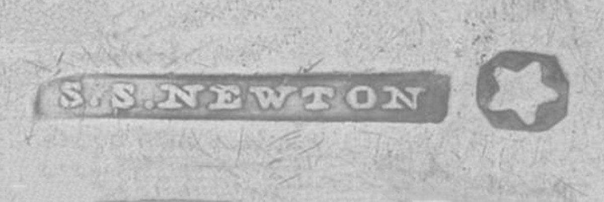 Coin Silver Flatware Teaspoon by Samuel S Newton-3