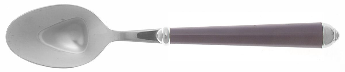 Mezzo-Purple (Stainless) Place/Oval Soup Spoon by Studio Nova-1