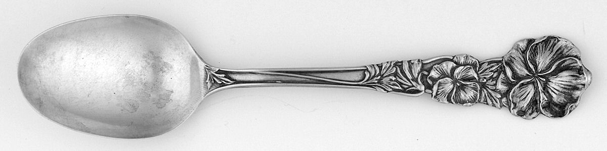 SBS24 (Sterling) Five O'Clock Teaspoon by Saart Brothers-1