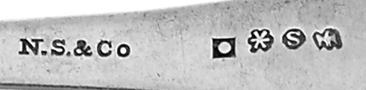 Coin Silver Flatware Tablespoon (Serving Spoon) by Sigourney &Hitchcock-3