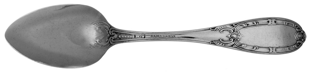 Coin Silver Flatware Teaspoon by Samuel Lewis-2