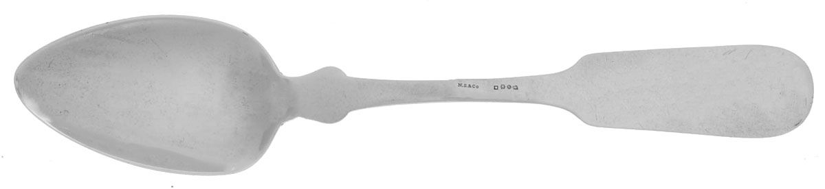 Coin Silver Flatware Teaspoon by Squire & Bros.-2