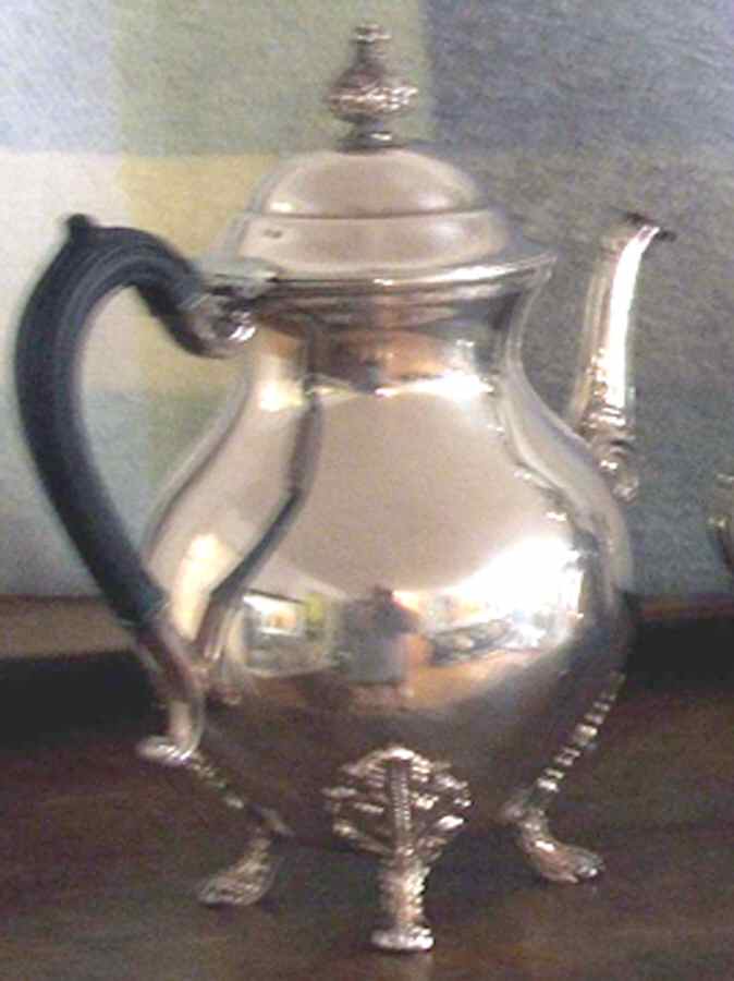 2102 (Silverplate, Hollowware) Teapot by Sheets-Rockford-1