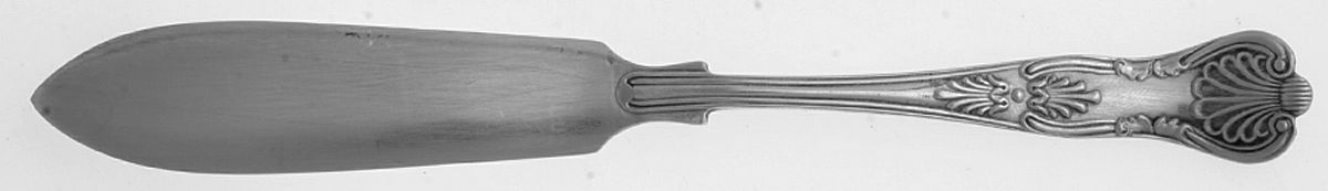 Balta (Silverplate) Flat Handle Master Butter Knife by Sheffield Silver Co (England)-1