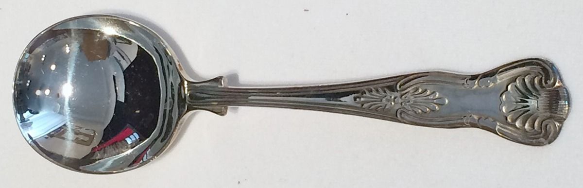 Balta (Silverplate) Round Bowl Soup Spoon (Gumbo) by Sheffield Silver Co (England)-1