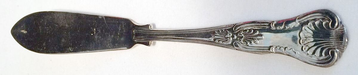 Balta (Silverplate) Individual Solid Fish Knife by Sheffield Silver Co (England)-1