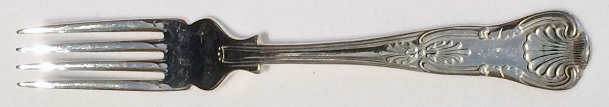 Balta (Silverplate) Individual Solid Fish Fork by Sheffield Silver Co (England)-1