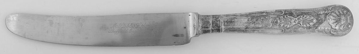 Balta (Silverplate) New French Hollow Knife by Sheffield Silver Co (England)-1