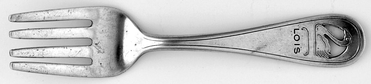 SAU4 (Sterling) Fork-Baby by Arthur J Stone-1