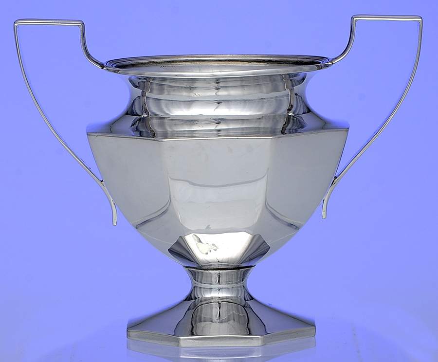 2330 (Sterling, Hollowware) Mini Open Sugar Bowl by Schofield-1