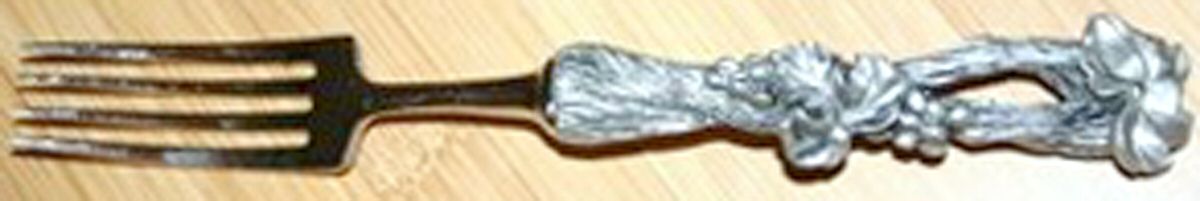 Grape (Pewter) Fork by Seagull Pewter-1