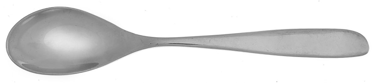 Olive-Hazel (Mirror, Stainless) Dessert/Oval Soup Spoon by Studio William-1