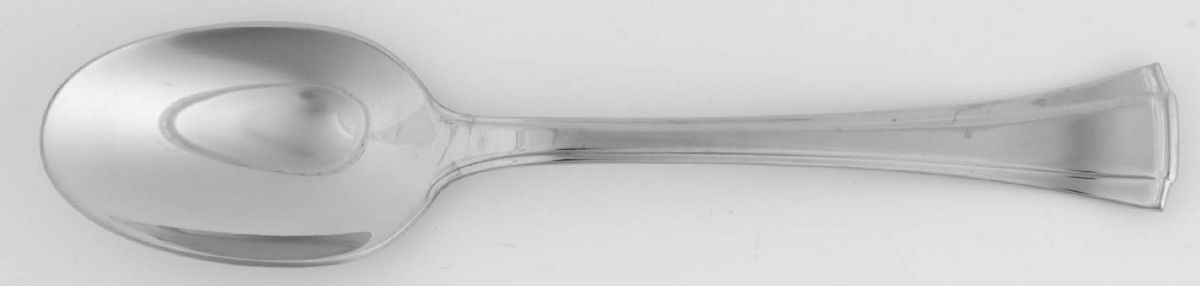 Continental (Stainless, 18-10) Dessert/Oval Soup Spoon by Sambonet-1