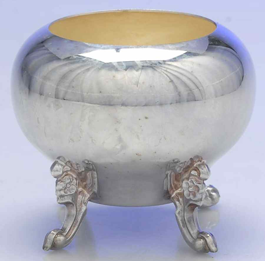 SDN17 (Silverplate, Holloware) Waste Bowl by Sheridan Silver Co-1
