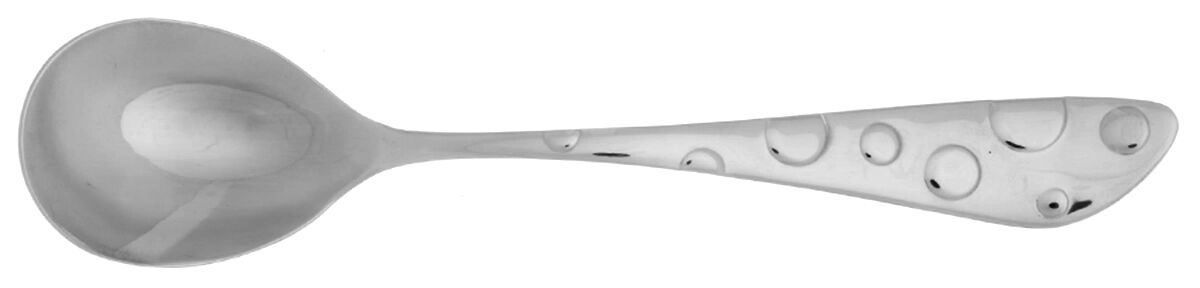 Baking Days (Stainless) Round Bowl Soup Spoon (Cream Soup) HC by Spode Silver-1