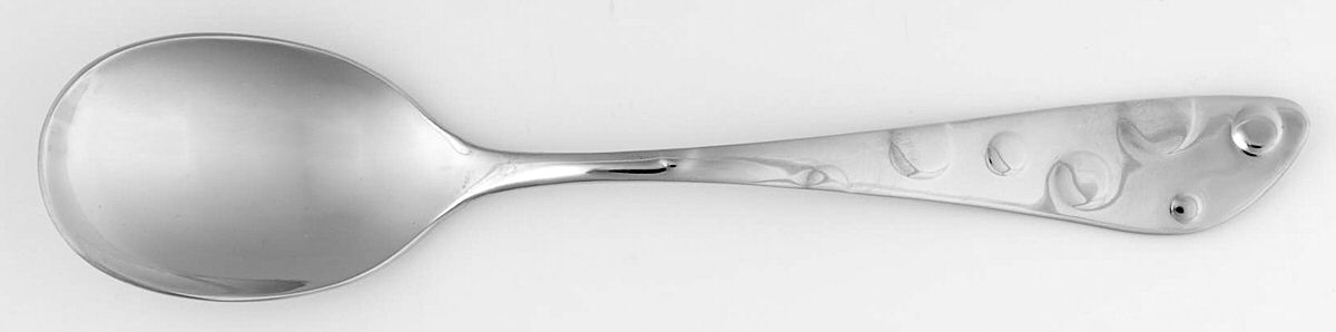 Baking Days (Stainless) Place/Oval Soup Spoon by Spode Silver-1
