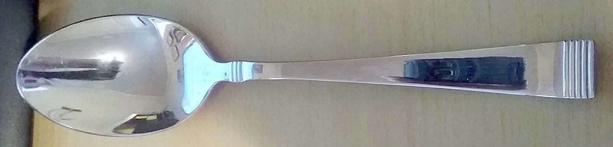 Capri (Stainless) Place/Oval Soup Spoon by Stanley Roberts-1