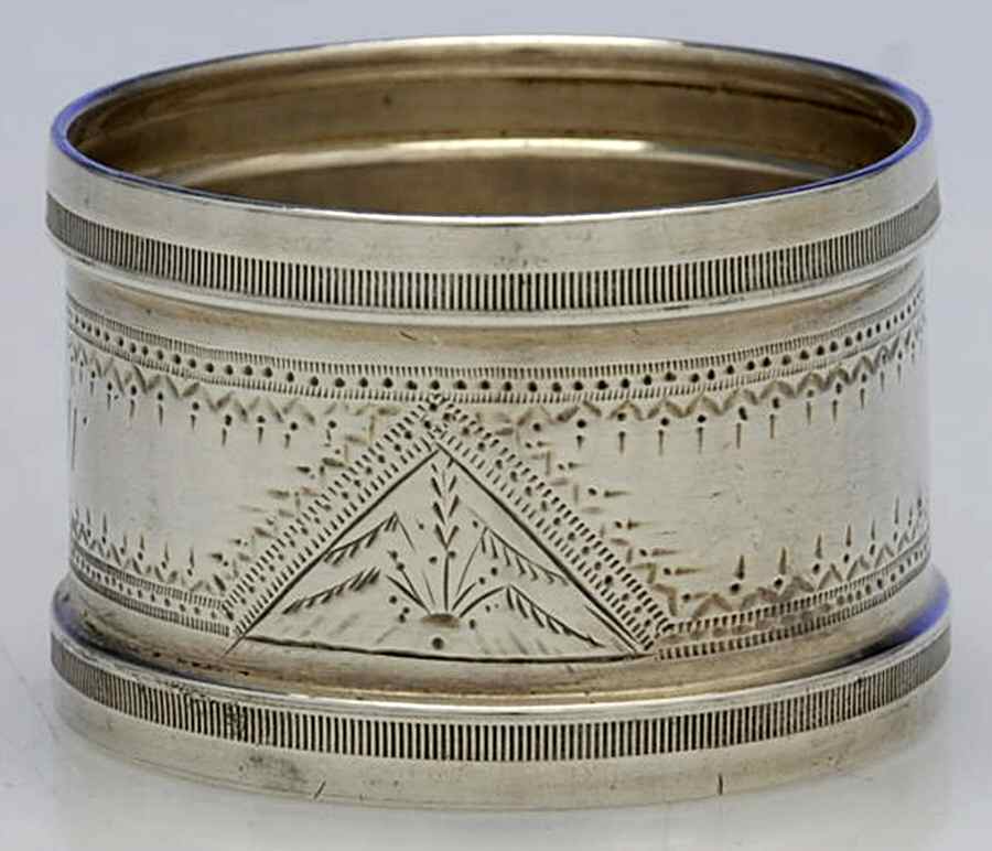 Sterling Hollowware Napkin Ring by Shepard Mfg Co-1
