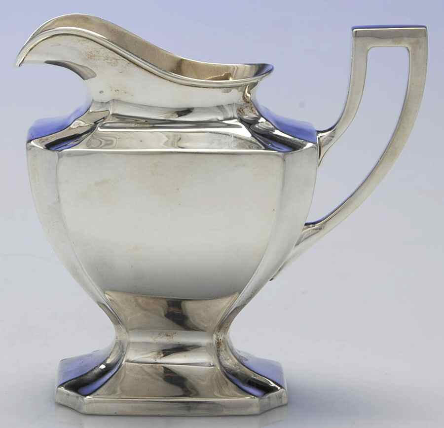 0712 (Sterling, Hollowware) Creamer by Saart Brothers-1