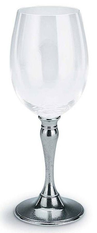 Strauss (Pewter, Hollowware) White Wine Goblet by SKS Artina Pewter-1