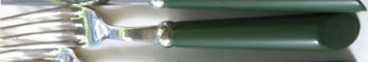 Biseau-Green (Stainless, 18-10) Fork by Sabre-1