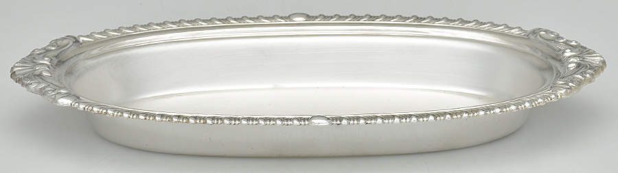 Shell & Gadroon (Silverplate, Hollowware) 1/4 Pound Butter No Lid by Sheridan Silver Co-1