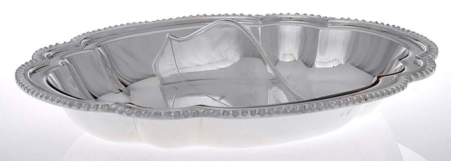 1626 (Silverplate, Hollowware) Double Oval Vegetable No Lid by Sheffield Silver Co (USA)-1