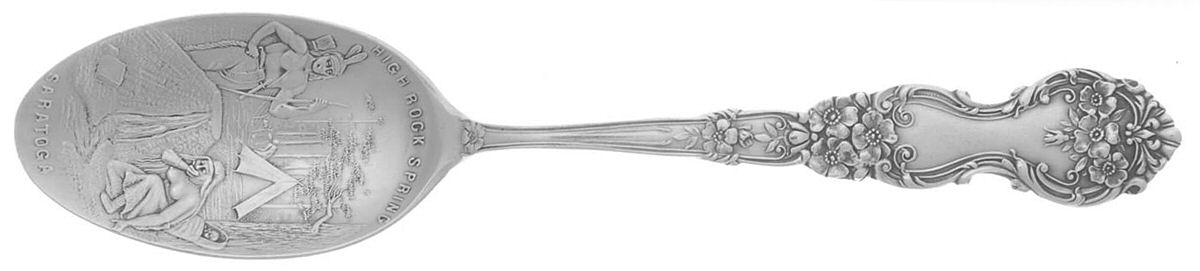 States & Cities Souvenir Spoons(Sterling) New York Five O'Clock Spoon by Shepard Mfg Co-1