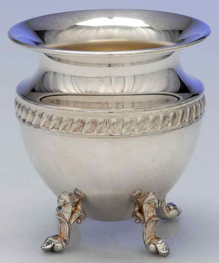 SDN19 (Silverplate, Hollowware) Waste Bowl by Sheridan Silver Co-1