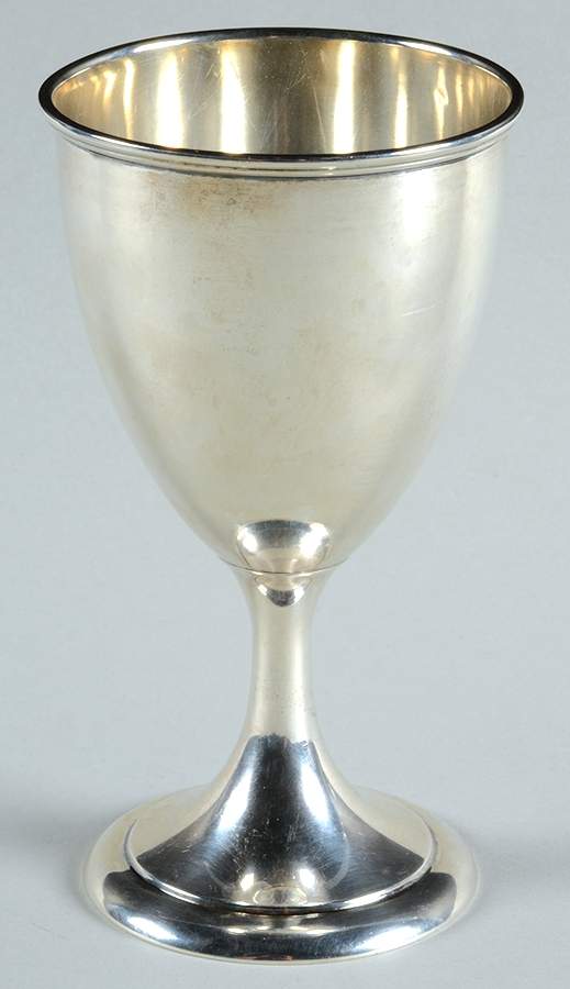 165 (Sterling, Hollowware) Water Goblet by Schofield-1