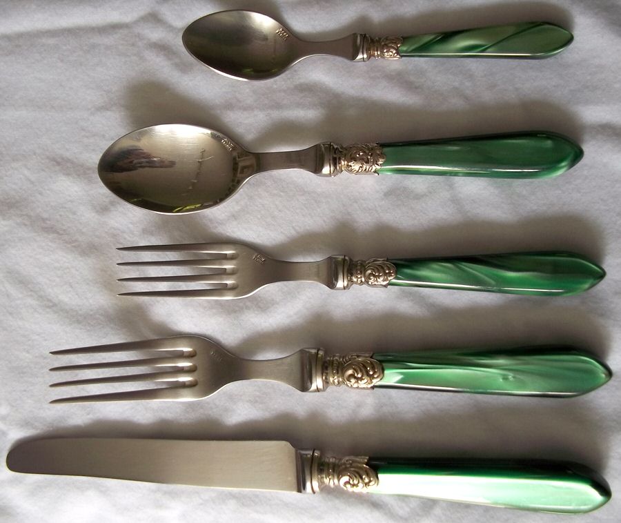 Pompadour Green Fork by SCOF (France)-1