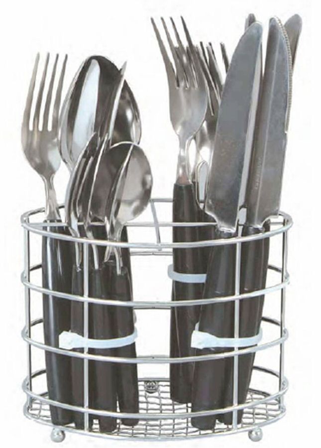 Wilmont-Black (Stainless, Plastic) Fork by Sunbeam-1
