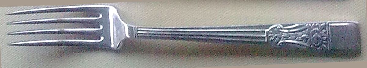 Silver Rose (Silverplate) Fork by Sheffield-1