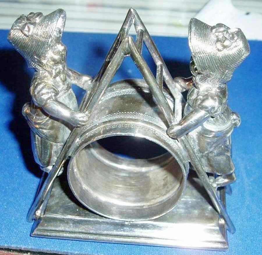 209 (Silverplate, Hollowware) Napkin Ring by Simpson Hall & Miller-1