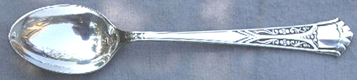 Francesca (Silverplate) Teaspoon by Samuel Peace-1