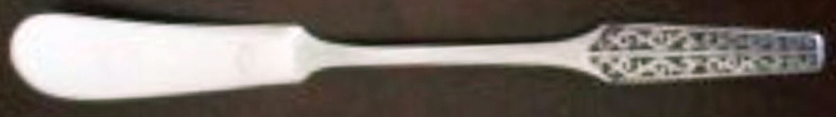 SRB268 (Stainless) Flat Handle Butter Spreader by Stanley Roberts-1
