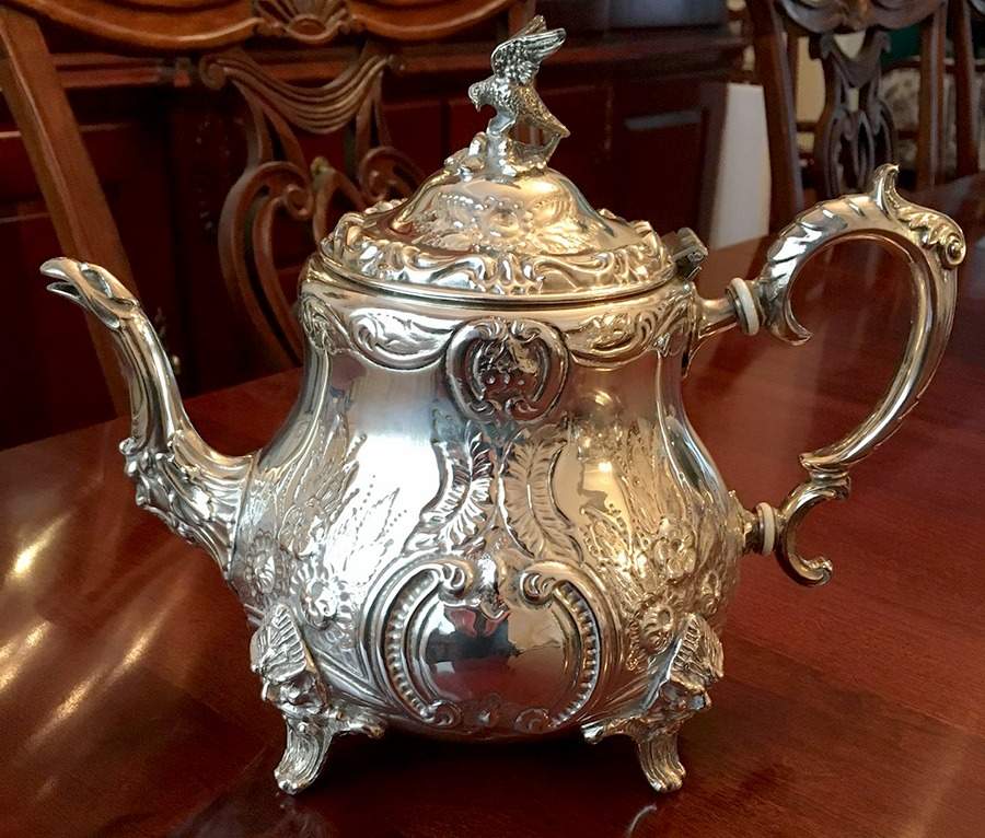 Kentshire (Silverplate, Hollowware) Teapot by Sheffield Silver Co (England)-1