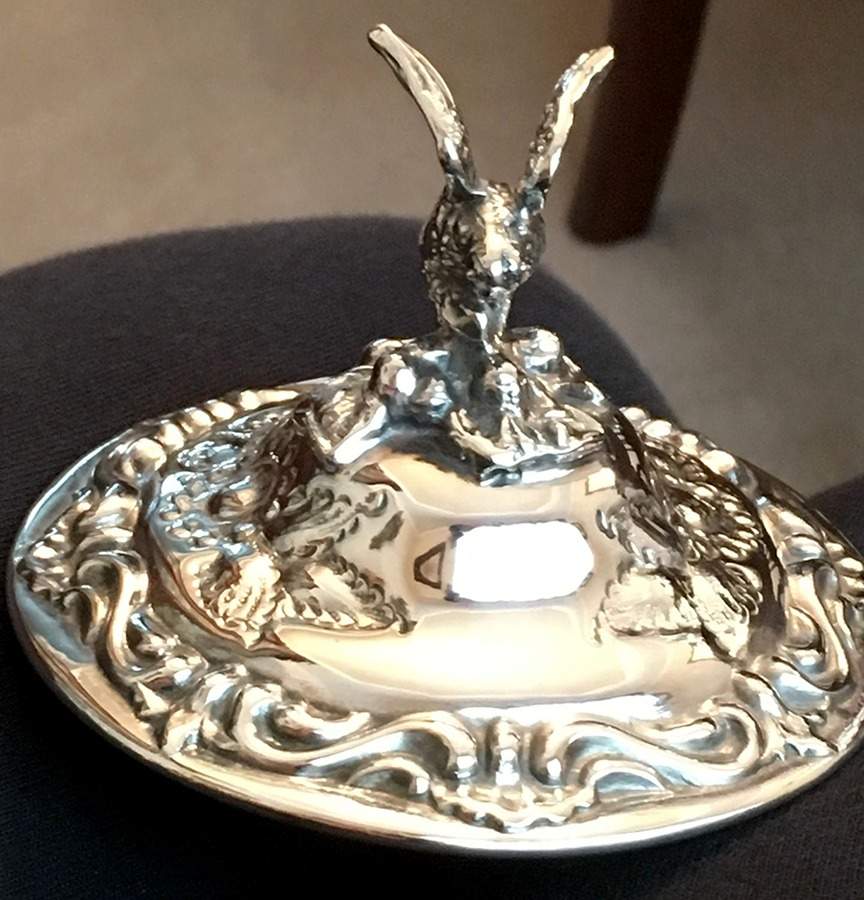 Kentshire (Silverplate, Hollowware) Lid for Sugar Bowl by Sheffield Silver Co (England)-1