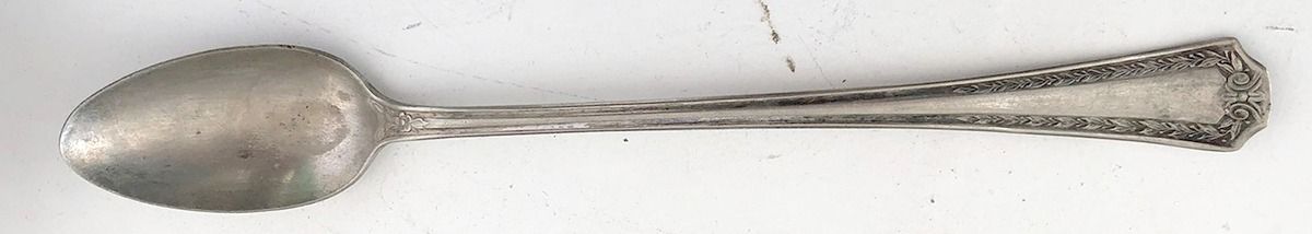 SHC18 (Silverplate) Iced Tea Spoon by Sheffield Silver Co (USA)-1