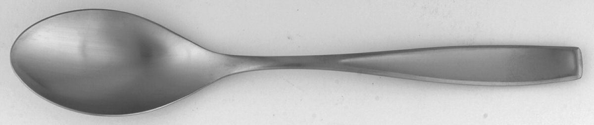 Palazzo (Stainless) Place/Oval Soup Spoon by Sasaki-1