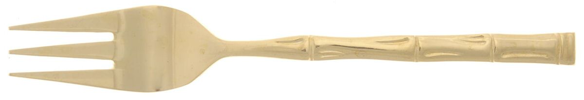 Golden Bamboo (Gold Electroplate) Individual Salad Fork by Sunshine-1
